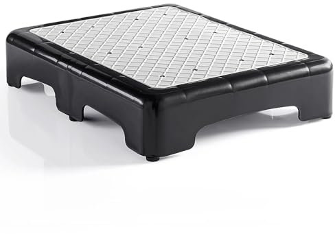 VOUNOT® Taburete de Medio Paso Antideslizante, Medio Escalón Exterior 1/2 Pieza Plataforma de Escalón de Seguridad, Ayuda De Movilidad para Adultos Ancianos Escalón Móvil para Hogar Jardín Camas Altas