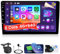 Fuluku 8 Core 4+64G Radio Android 13 2 DIN【Soporta SIM】 Wireless Carplay Android Auto, Pantalla táctil de 10,1 Pulgadas Radio con Bluetooth 5.0/GPS/Cámara de Seguridad/FM/Am/RDS/WiFi/SWC/EQ/DSP