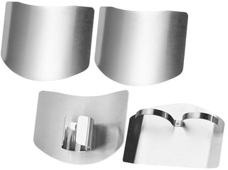 OKUMEYR Fingerschützer Unterstützung 4 Gemüseschneider Bridge Poker Game Ausstechformen Utensilien Wachen Schmuckhaken Poker Ausstechformen Fingercracker Küchenwerkzeuge
