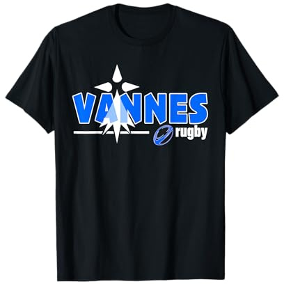Vannes Rugby Supporter Equipe Rugbymen Vannetais T-Shirt