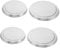 Hemobllo 4pièces Couvercle Acier Inoxydable Pour Plaque De Cuisson à Induction De Et Multifonctionnelle Pour Cuisinières Électriques Et Décoration De Cuisine