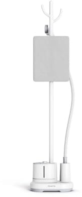 Ferro a vapore verticale - Rowenta Origin Home IS3280D1, 2000 W, 1.4 L, 42 g/min, Riscaldamento a 45 s, 45 min, Ferro e disinfetta i vestiti, Bianco