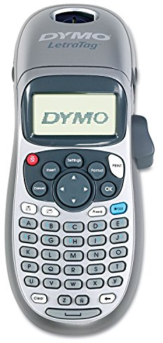 Dymo - Letter Tag Plus Kit,2 Print Lines,3-1/8x8-1/3x2-2/3,Silver, Sold as 1 Each, DYM21455