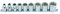 Laser 2919 Whitworth Socket Set 1/2D 9pc
