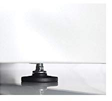 BISLEY Höhenausgleichsfüße für MonoBloc Garderoben- & Schließfachsysteme, VE = 4 STK., Metall, 800 Unlackiert, 173.5 x 25 x 0.35 cm