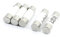 sourcing map AC 380V 10A 10x38mm Céramique Cylindrique Fusible Liens RT14/RT18 5Pcs