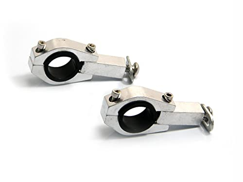 Moto 28mm Manubrio Morsetti per BAR Grasso Off Road Moto Paramani Protezioni Mano - Grande