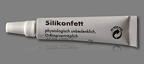 1 X 6g Tube Silikonfett für alle Kaffeemaschinen, Kaffeevollautomaten, Hahnfett