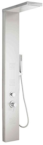 METAFORM Manhattan - Colonna Doccia Acciaio Inox 160 Cm