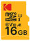 Kodak - Carte Micro SD 16 Go UHS-I U1 V10 A1 microSDHC/XC - Carte Mémoire Micro SD - Vitesse de Lecture 85MB/s Max - Vitesse d'Écriture 25MB/s Max - Stockage Supplémentaire pour Smartphone/Tablette