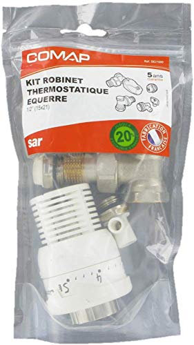 COMAP Kit robinet thermostatique équerre 1/2 (15x21) - S631680