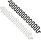 Tomedeks Haarstrickwerkzeug Mode French Hair Styling Clip Twist Braid Haarstrickwerkzeug, für Mädchen und Damen Sticky Fishbone DIY Haarschmuck (Schwarz, Weiß)