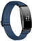 FINTIE Elastisch Armband Kompatibel mit Fitbit Inspire 2 / Inspire HR/Inspire, Nylon Loop Ersatzarmband Verstellbar Dehnbar Uhrenarmband, Marine