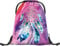 Baagl Turnbeutel für Mädchen und Damen, Schuhbeutel, Schule und Kindergarten Sportbeutel, Sportsack (Traumfänger Pink)