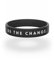 Helping Band - Silikon Armband - Be The Change I Größe S/M I Farbe Schwarz - Unterstütze WWF-Projekte - Silikonarmband für Herren und Damen - Gummi Armbänder