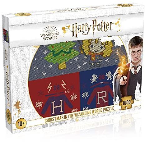 Winning Moves 1000 EL. Harry Potter BoÄšze Narodzenie w Hogwarcie [Puzzle]