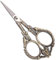 YOUGUOM Embroidery Scissors, Small Sharp Pointed Sewing Scissors for Craft Cross Stitch Needlework Artwork Knitting Thread Yarn Detail Cutting Tools, 4.6in Little Bronze Bird Scissor