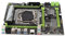 Cuifati X99 LGA2011 Computer-Motherboard, Inter X99 LGA2011 V3/V4 CPU-Motherboard, mit 4 X DDR4, 2 X SATA3.0, 2 X SATA2.0, PCIE16x/8x, Gigabit-Internetkarte