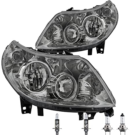 EISENFELS Bundle Set 106514596 erstellt mit Scheinwerfer rechts & links + Leuchtmittel H7 H1 kompatibel Ducato Kasten 250_ 290_