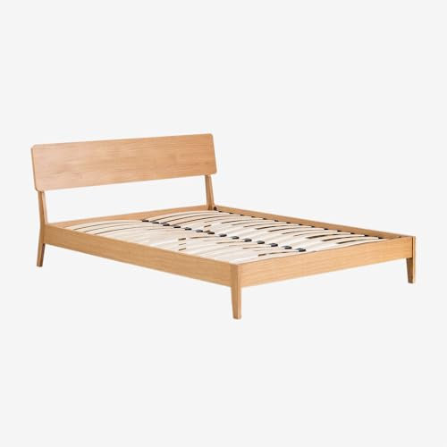 SKLUM Bett aus Holz Gellis 160 x 200 cm