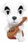 San Ei - Animal Crossing - K K Slider Plüsch - Nintendo lizenziert 19cm