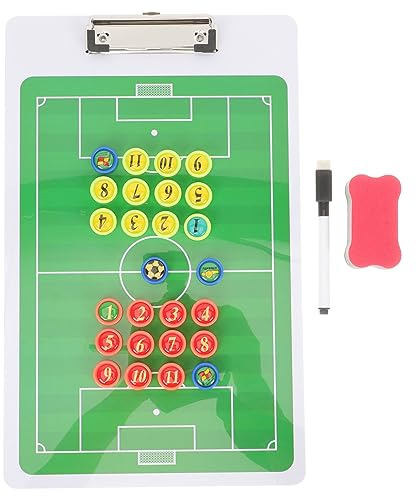 Toddmomy 4 Sätze Fußball-taktiktafel Fußballspieltafel Futsal-fußballbrett Fußball-schreibtafel Zubehör Für Fußballspiele Coaching-Boards Fußballspielbrett Ausstellungstafel PVC Basketball