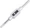 TA-VIGOR Adjustable Tap Wrench Handle, for Metric M1-M8 W1/16-1/4 Taps, Tap Reamer Tapping Hand Tool for Machinist Repair, Tool Steel Handle with Chrome Plated