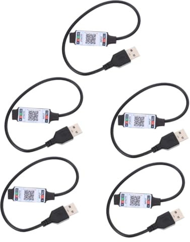 Housoutil 5 Stücke Usb-powered Licht Controller App Control Für Rgb Seil Licht Smart