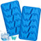 Webake Butterfly Ice Cube Tray Silicone Chocolate Moulds 2 Pcs 10 Cavity Butterfly Ice Cube Moulds for Ice Cube, Chocolate, Soap, Jelly, Cake Decoration