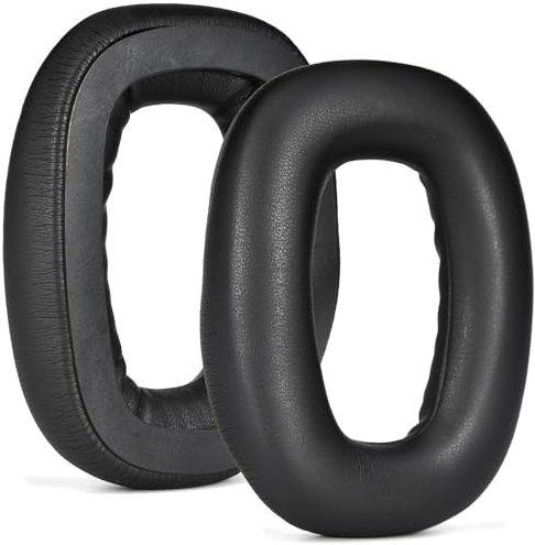 Yaowanguan Ohrpolster für Logitech G Astro A30 Gaming-Headset,Ersatz Astro A30 Magnetische Protein Leder Ohrpolster/Ohrmuscheln/Ohrschützer(Schwarz)