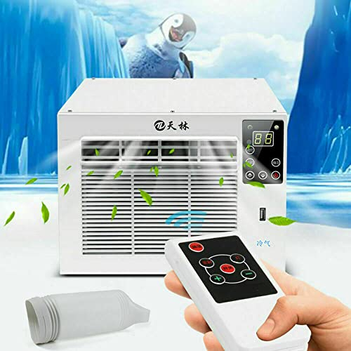 Mini Climatiseur mobile Refroidisseur 750W Refroidisseur Petit Climatiseur Distance Climatisation Mobile Pour Chambre,Bureau,Maison
