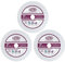QUEFORET 75mm Diamond Glass Cutting Discs 3pcs - Cut Off Wheel for Glass Jade Crystal Wine Bottles, with 10mm Arbor