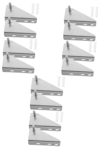 12 Piezas De Accesorios Para Congelador Refrigerador Comercial Bisagra Para Nevera Pequeña Bisagra Para Puerta Del Congelador Bisagra Para Congelador Doméstico Bisagra Para OSALADI
