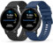 Oumida Lot de 2 bracelets pour Garmin Vivoactive 5/3, Venu/Venu 2 Plus/Sq/Sq 2 Music, Forerunner 55/165 - 20 mm - Bracelet de sport en silicone pour homme et femme