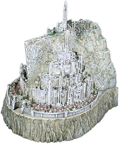 Herr der Ringe Minas Tirith Modell Kreativer Aschenbecher Statue – Desktop-Dekoration und Skulptur Ornament für Fans von Tolkiens Fantasy-Serie