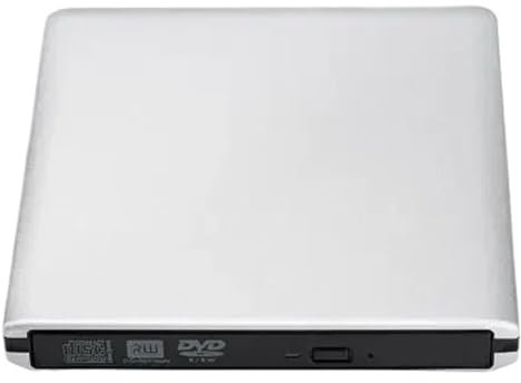 ZGJIAJU Lecteur DVD Graveur Blu-Ray UHD 4K USB3.0 Lecteur DVD Optique Externe Enregistreur RE/ROM Lecteurs Blu-Ray 3D Lecteur Graveur(Silver)