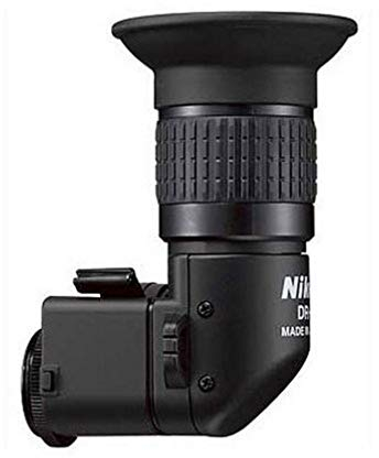 Nikon DR-5 Winkelsucher für runde Okulare, Schwarz