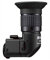 Nikon DR-5 Winkelsucher für runde Okulare, Schwarz