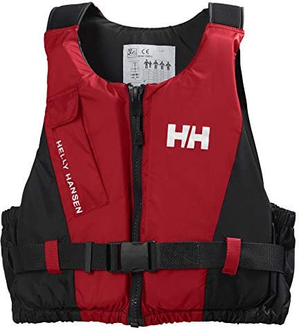 Helly Hansen Rider Vest, Aiuto al galleggiamento Unisex, Rosso (Red/Ebony), 30/40