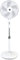 Knight 16 Pedestal Stand Fan | 140cm Height | 3 Speeds | Oscillating & Tilting Head | White | Heavy Round Base | Powerful Cooling for Home or Office