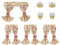 Sylvanian Families Epoch Sylvanian Families Epoch Furniture [Lampshade Curtain Set] Mosquito - 627 ST Mark Certified, For Ages 3 and Up, Toy, Dollhouse