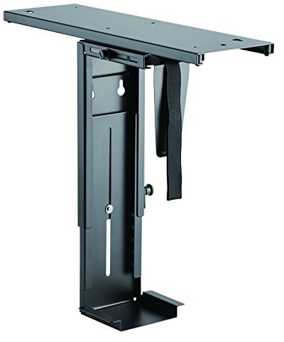 LogiLink EO0004 Einstellbare Untertisch PC-Halterung 360° drehbar mitvariablerGrößeneinstellungfürPC'sbiszu10kg