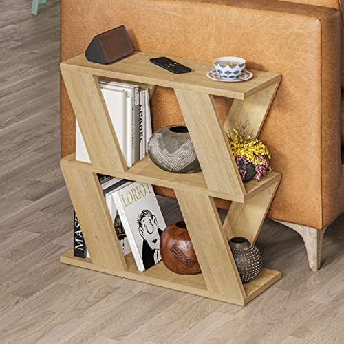 Hocuspicus HOCUS PICUS Coffee Table with Magazine Rack for Living Room and Office, Many Color Options, 60 x 22 x 57 cm Oak