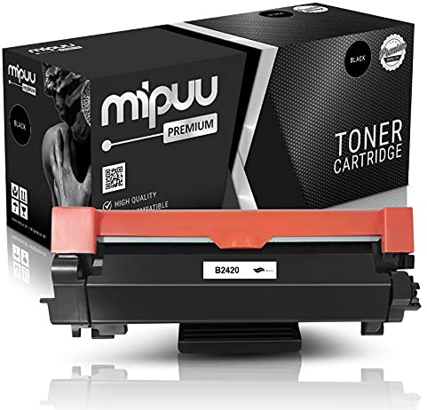 Mipuu XXL Toner kompatibel zu Brother TN-2420 für HL-L2310d HL-L2350dw HL-L2370dn HL-L2375dw DCP-L2510d DCP-L2530dw DCP-L2550dn MFC-L2710dw MFC-L2710dn MFC-L2730dw Laserdrucker Schwarz 6000 Seiten