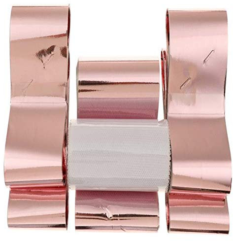 1001decotable - Kit Mariage décoration Voiture Rose Gold métallisé
