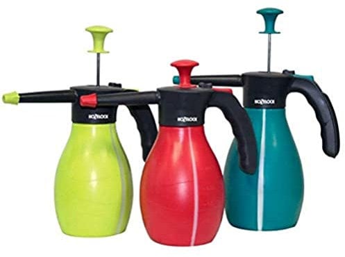 HOZELOCK - Pressure Sprayer T2 Evolution : Ideal for Indoor/Outdoor Jobs, 11cm Extension for Precise Spraying, Ergonomic Handle with Continuous Spray Function: Capacity 1.5L [4022]
