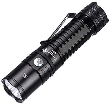TrustFire E3R LED-Taschenlampe, wiederaufladbar, Micro-USB-Ladegerät, EDC, 1000 Lumen, 4 Modi, hohe mittlere Leistung, Stroboskoplicht, Innenbereich, Außenbereich