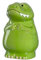 LEONARDO HOME Bambini Krokodil Spardose, Keramik Sparschwein mit Schlüssel, Geschenk für Kinder, Jungen Mädchen, 12,8 cm, grün bunt, 039194