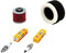 Wartungspaket Luftfilter + Ölfilter + Zündkerzen für Yamaha XV 125 XV125 Virago 5AJ Baujahr 1997-2002