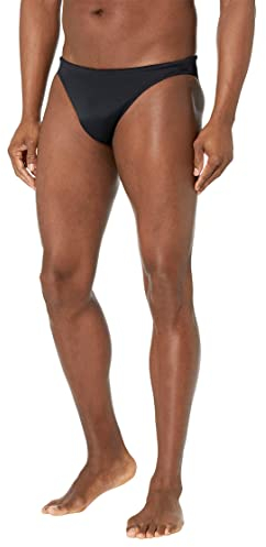 WUKX Herren Slip de bain Micro SEA Life Badehose, Noir, XXL